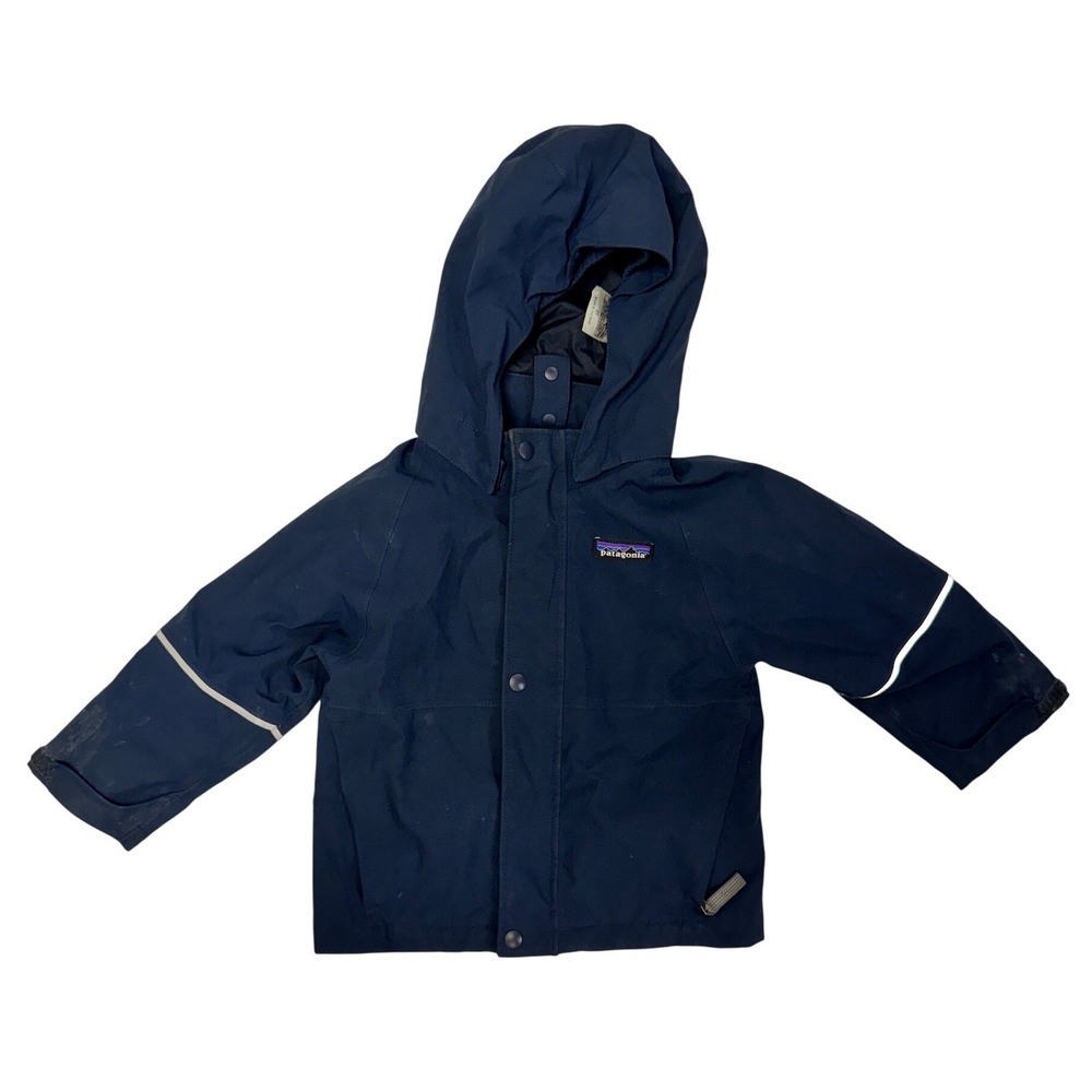 Patagonia Baby All Seasons 3-in-1 Jacket Shell Navy Blue 2T
